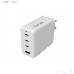 CANYON charger CU100ACC GaN 100W 3xPD 1xQC EU Whit