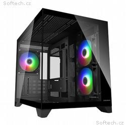COUGAR PC skříň FV150 RGB Black Mini tower