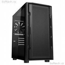 COUGAR PC skříň UNIFACE Black Mini Tower Mesh Fron