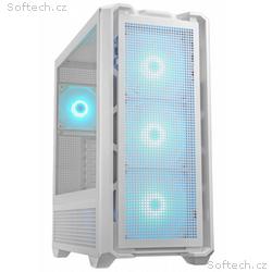 COUGAR PC skříň MX600 White Mid Tower Mesh Front P