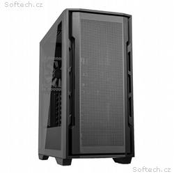 COUGAR PC skříň UNIFACE Black Mid Tower Mesh Front