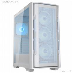 COUGAR PC skříň UNIFACE RGB White Mid Tower Mesh F