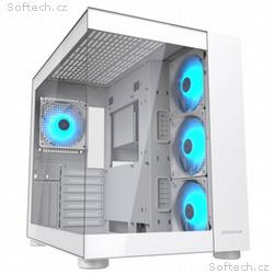 COUGAR PC skříň FV150 RGB White Mid tower Dual-Cha