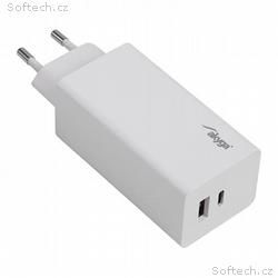 Akyga USB Nabíječka USB-A + USB-C PD 5-20V, max. 5