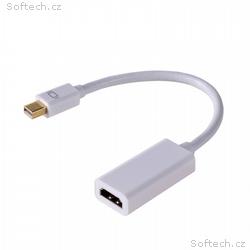 Akyga konvertor mini DisplayPort, HDMI, PVC, 15cm