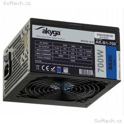 Akyga PC zdroj ATX, 700W, BLACK EDITION