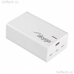 Akyga Nabíječka univerzální USB-A + 3x USB-C PD 5-