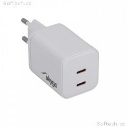 Akyga USB Nabíječka AK-CH-29 2x USB-C PD 5-20V, ma