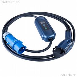 Akyga Kabel pro elektromobily CEE 3-pin Type1 LCD 