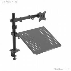 Akyga Rameno na monitor se stolkem na notebook AK-