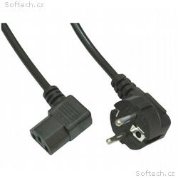Akyga PC Napájecí kabel 1.5m, 250V, PVC, černá 