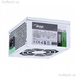Akyga SFX PC zdroj 300W ventilátor 8cm