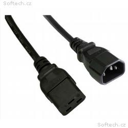 Akyga napájecí kabel serveru 1.8m, cerná