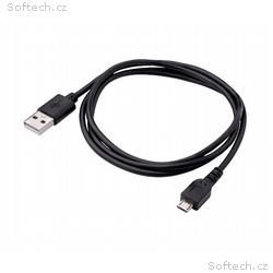 Akyga USB A-MicroB 1.0m, černá 
