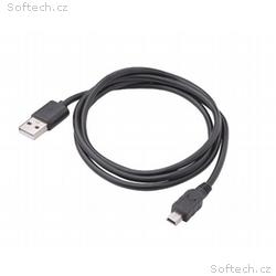 Akyga USB A-MiniB 5-pin 1.0 m, černá 