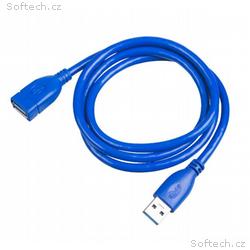 Akyga kabel USB 3.0 A-A 1.0m, černá 