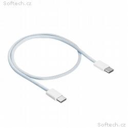 Akyga Kabel USB-C, USB-C 2.0 60W, bílá 50cm