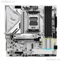 MB Asrock B850M STEEL LEGEND WIFI, AM5, 4xDDR5, M.