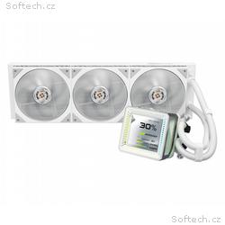 AIOCOOL Asrock Steel Legend 360 LCD, White, 360mm