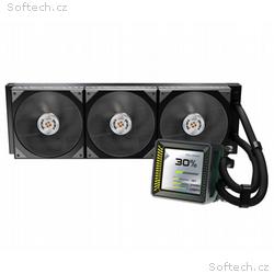 AIOCOOL Asrock Steel Legend Dark 360 LCD, 360mm