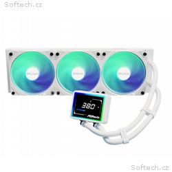 AIOCOOL Asrock Challenger White 360 Digital, ARGB,