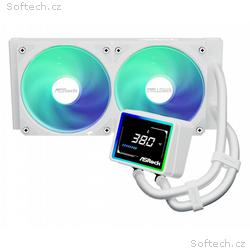 AIOCOOL Asrock Challenger White 240 Digital, ARGB,