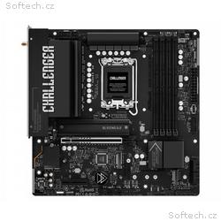 ASRock MB Sc LGA1851 B860M Challenger WiFi, Intel 