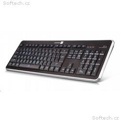 CONNECT IT LED bíle podsvícená klávesnice s VELKÝM