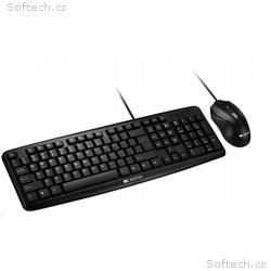CANYON drátový SET-1 CS klávesnice + optická myš 1