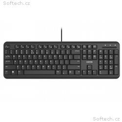 CANYON drátová klávesnice HKB-20, 105 kláves, tich