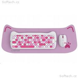 CANYON Kitty edice HSET-W6, bezdrátový SET CS kláv