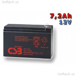 CSB Náhradni baterie 12V - 7,2Ah GP1272 F2 - kompa