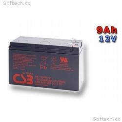 CSB Náhradni baterie 12V - 9Ah HR1234W F2 - kompat