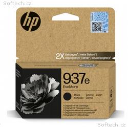 HP 937e inkoustová náplň černá, 4S6W9NE