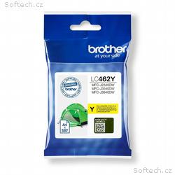 Brother LC-462Y (inkoust, yellow, 550 str.)