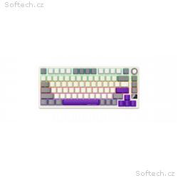 LORGAR Klávesnice KBP7075MW, mechanická, 75%, bezd