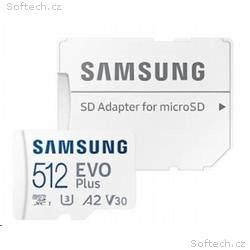 Samsung paměťová karta 512GB EVO Plus micro SDXC +