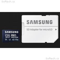 Samsung paměťová karta 128GB PRO Ultimate CL10 Mic