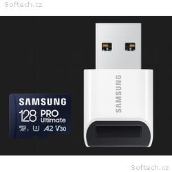 Samsung paměťová karta 128GB PRO Ultimate CL10 Mic