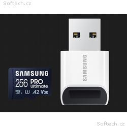 Samsung paměťová karta 256GB PRO Ultimate CL10 Mic