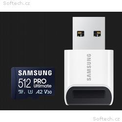 Samsung paměťová karta 512GB PRO Ultimate CL10 Mic