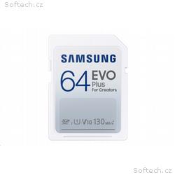 Samsung paměťová karta 64GB EVO Plus SDXC CL10, U1