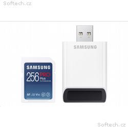 Samsung paměťová karta 256GB PRO Plus SDXC CL10, U