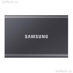 Samsung T7, 4TB, SSD, Externí, Šedá, 5R