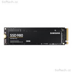 Samsung SSD 500GB 980 NVMe M.2 (ctení, zápis: 3100