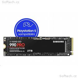 Samsung SSD 2TB 990 PRO PCIe Gen 4.0 x4, NVMe 2.0 