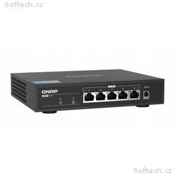 QNAP 2,5GbE switch QSW-1105-5T (5x 2,5GbE port, pa