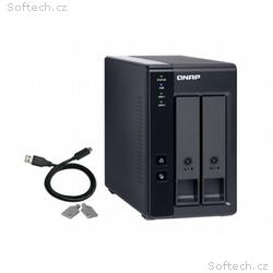 QNAP TR-002, Tower, 2-bay rozšiřovací jednotka s p