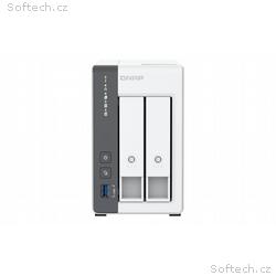QNAP TS-216G (4core 2,0GHz + NPU, 4GB RAM, 2x SATA
