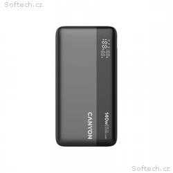 CANYON Power Bank PB-240, 25000mAh PD140W, dark gr